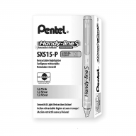 Текстовыделитель Pentel Handy-LineS SXS15 1-4,5мм - Текстовыделитель Pentel Handy-Line S 1-4мм SXS15 упаковка из 12 штук