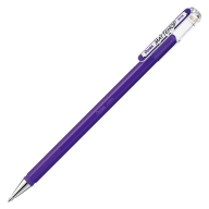 Ручка гелевая Pentel Mattehop K110V матовые чернила 1мм - Ручка гелевая Pentel Mattehop K110VV фиолетовые матовые чернила 1мм
