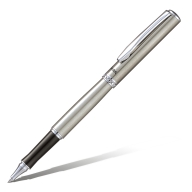 Ручка гелевая Pentel Sterling серебристый металлик синяя 0,7мм K600 - Ручка гелевая Pentel Sterling серебристый металлик синяя 0,7мм K600