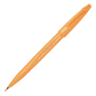 Кисть Pentel Touch Brush Sign Pen SES15С - Фломастер-кисть Pentel Brush Sign Pen SES15C-F оранжевый