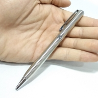 Ручка шариковая Pentel Sterling B810 серебристый металлик c отделкой цвета серебра синяя 0,8мм - Ручка шариковая Pentel Sterling B810 серебристый металлик c отделкой цвета серебра синяя 0,8мм