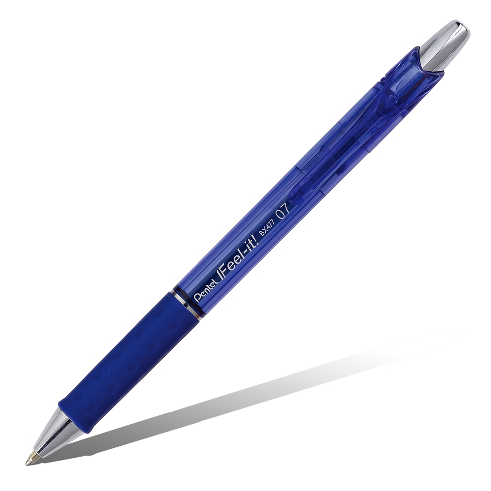 Ручка шариковая Pentel IFeel-it! BX477-C автоматическая синяя