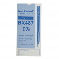 Ручка шариковая Pentel IFeel-it! BX487 0,7мм - Ручка шариковая Pentel Feel it! BX487 0,7мм упаковка из 12 штук