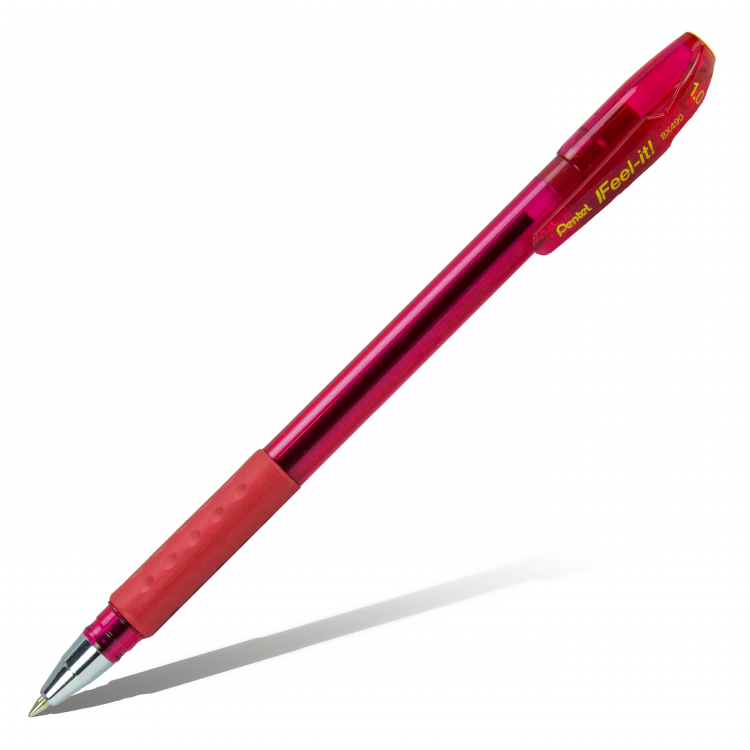 Ручка Pentel feel it. Ручка шариковая Pentel feel it 0.5мм синий 2шт.блистер. Ручка шариковая черная Pentel "feel it!" 0,7мм трехгранная. Красные ручки. Ручки с красными чернилами купить