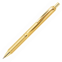 Ручка гелевая Pentel Sterling EnerGel золотой металлик черная 0,7мм BL407X