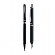 Набор Pentel Sterling карандаш A811 + шариковая ручка B811 черный лак - Набор Pentel Sterling карандаш A811 + шариковая ручка B811 черный лак