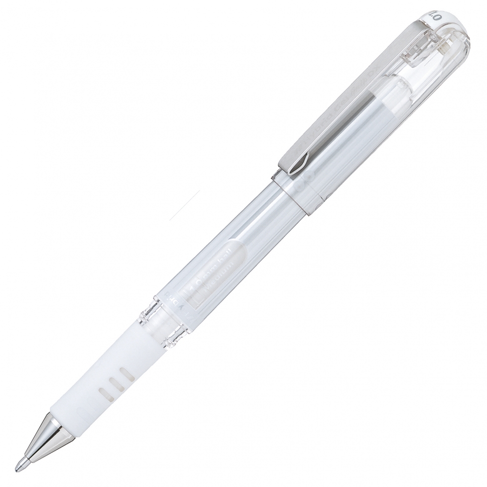 Ручка гелевая Pentel Hybrid Gel Grip DX белая 1мм K230-W - 245 руб.