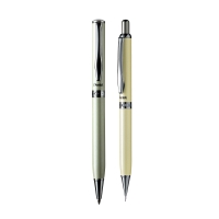 Набор Pentel Sterling карандаш A811 + шариковая ручка B811 кремовый лак