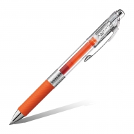 Ручка гелевая Pentel EnerGel InFree BL77TLE 0,7мм - Ручка гелевая Pentel EnerGel InFree BL77TLE-F оранжевая 0,7мм