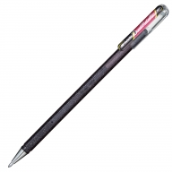 Ручка гелевая Pentel Hybrid Dual Metallic K110 хамелеон 1мм - Ручка гелевая Pentel Hybrid Dual Metallic K110-DAX черный + красный металлик 1мм