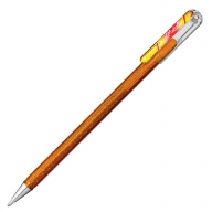 Ручка гелевая Pentel Hybrid Dual Metallic K110 хамелеон 1мм - Ручка гелевая Pentel Hybrid Dual Metallic K110-DMXX золотой + красный&золотой металлик 1мм