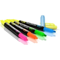 Набор текстовыделителей Pentel TwinCheсker 1-3мм SLW8-4 - Набор текстовыделителей Pentel TwinCheсker 1-3мм SLW8-4