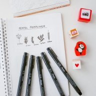 Набор линеров Pentel PointLiner S20P 5 шт. - Набор линеров Pentel PointLiner S20P-5