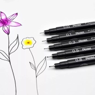 Набор линеров Pentel PointLiner S20P 5 шт. - Набор линеров Pentel PointLiner S20P 5 шт.