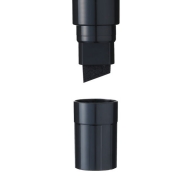 Маркер перманентный Pentel N50XL 8-15,4мм клиновидный черный - Маркер перманентный Pentel N50XL 8-15,4мм клиновидный черный