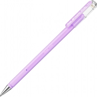 Ручка гелевая Pentel Hybrid Milky K108 пастельная 0,8мм - Ручка гелевая Pentel Hybrid Milky пастельная фиолетовая K108-PV 0,8мм