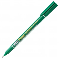 Маркер перманентный Pentel NF450 0,6-0,8мм - Маркер перманентный Pentel NF450-D зелёный 0,6-0,8мм