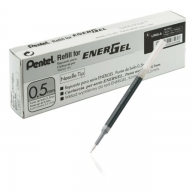 Стержень гелевый Pentel LRN5 для EnerGel, BLN75 X, Tradio Roller 0,5мм - Стержень гелевый Pentel LRN5-A для EnerGel, BLN75 X, Tradio Roller 0,5мм черный упаковка из 12 штук