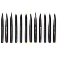Набор кистей Pentel Brush Sign Pen Artist SESF30C 12 цветов - Набор кистей Pentel Brush Sign Pen Artist SESF30C 12 цветов