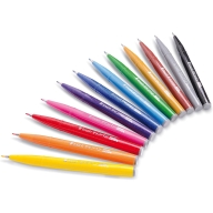 Набор кистей Pentel Brush Sign Pen SES15C Basic 12 цветов - Набор кистей Pentel Brush Sign Pen SES15C Basic 12 цветов
